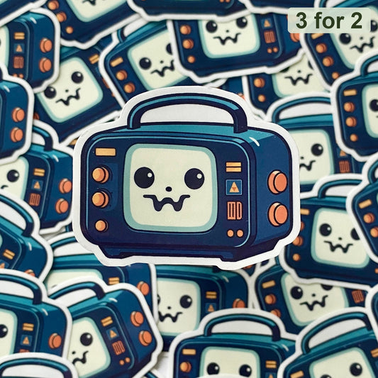 Phantom Flicker Sticker, witchy sticker
