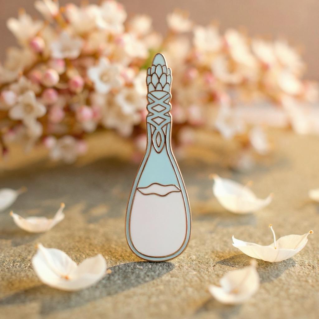 Phial of Galadriel, LOTR enamel pin