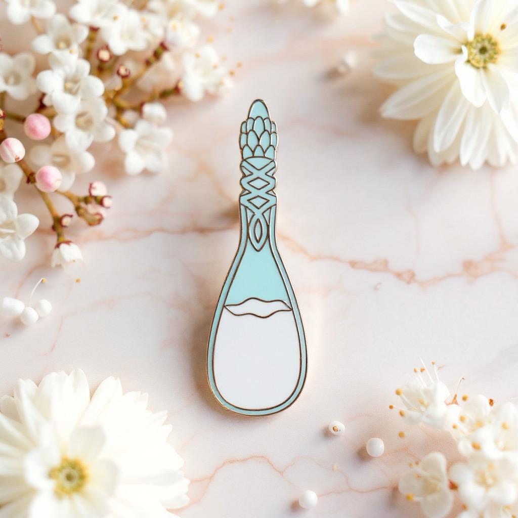 Phial of Galadriel, LOTR enamel pin