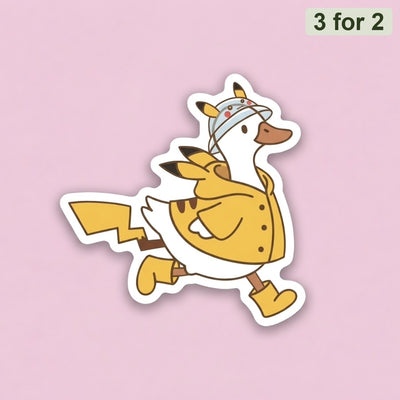 Pikachu Goose Sticker