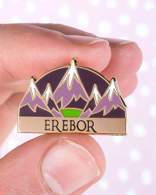 Erebor, LOTR enamel pin