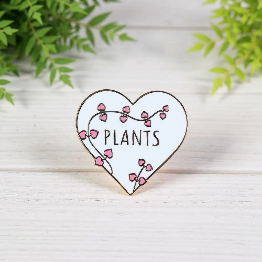 Chain of Hearts, kawaii enamel pin