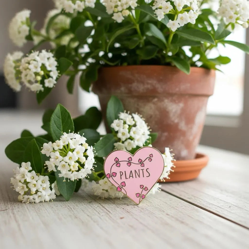 Chain of Hearts, kawaii enamel pin