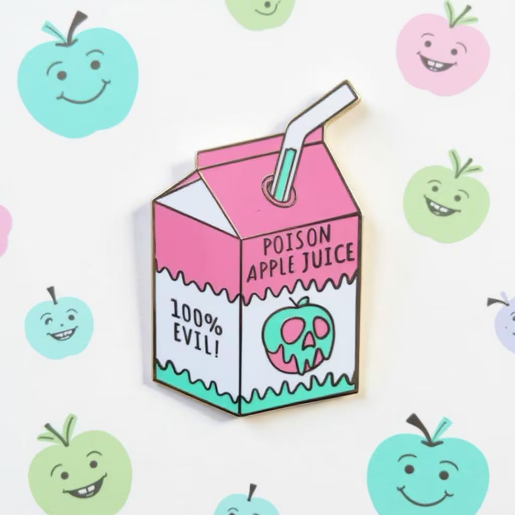 Poison Apple Juice, D&D enamel pin