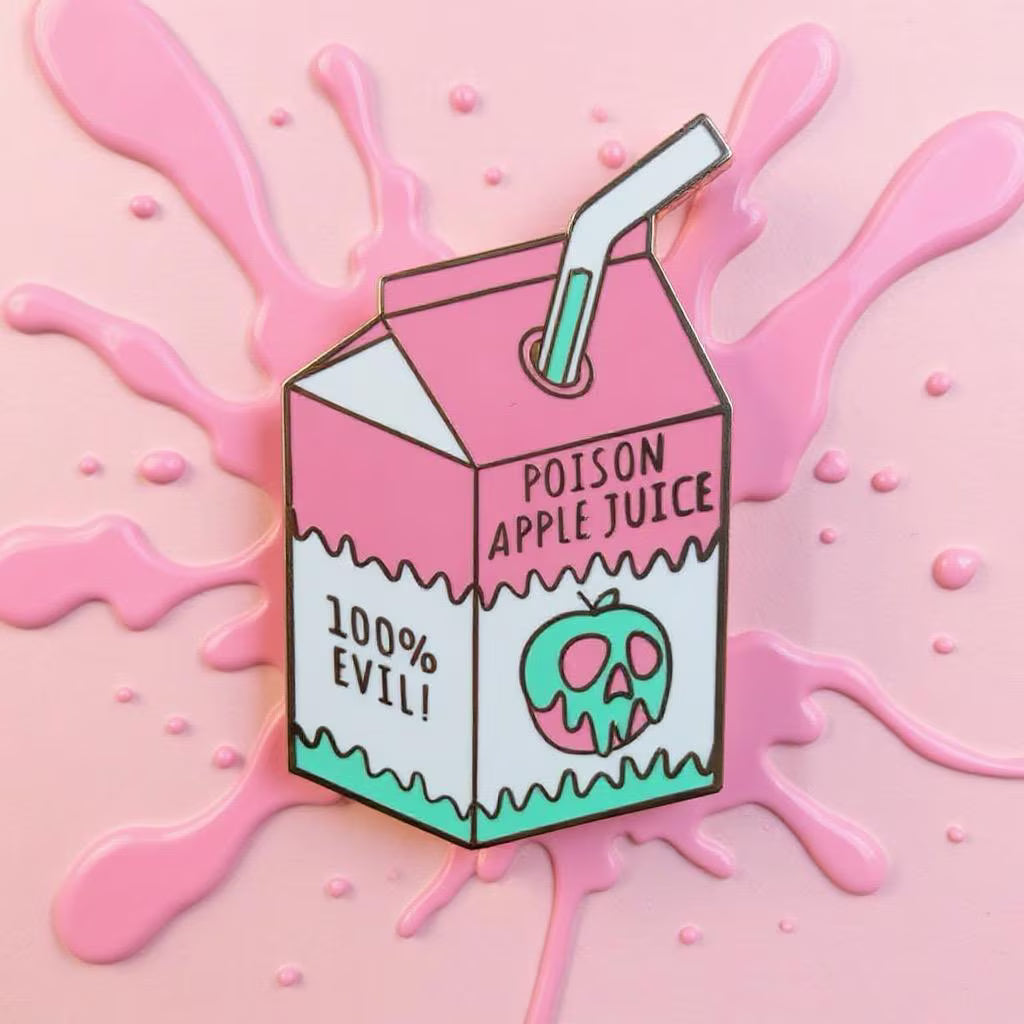 Poison Apple Juice, D&D enamel pin