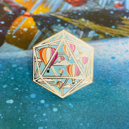 Pride Portal, D&D enamel pin