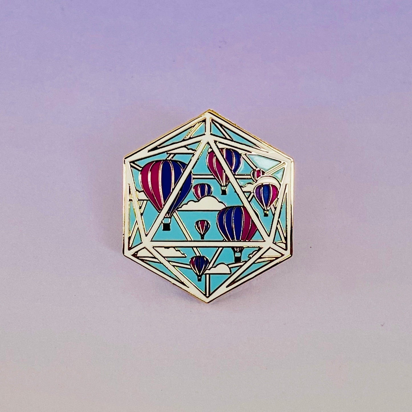 Pride Portal, D&D enamel pin
