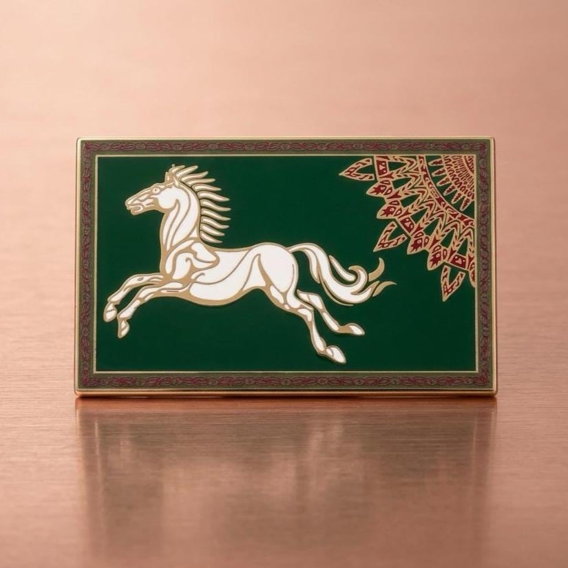 Rohan Flag, LOTR enamel pin