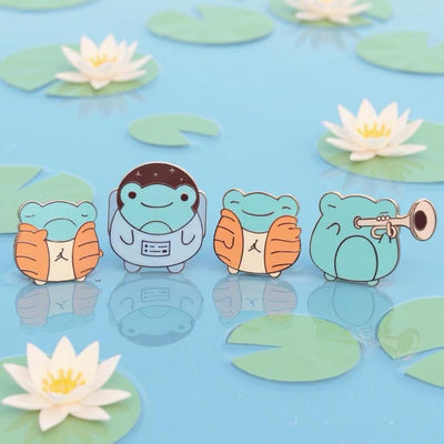 Frog Pin Set