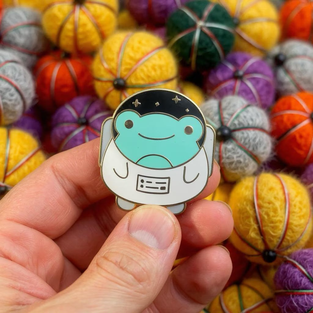 Frog Pin Set