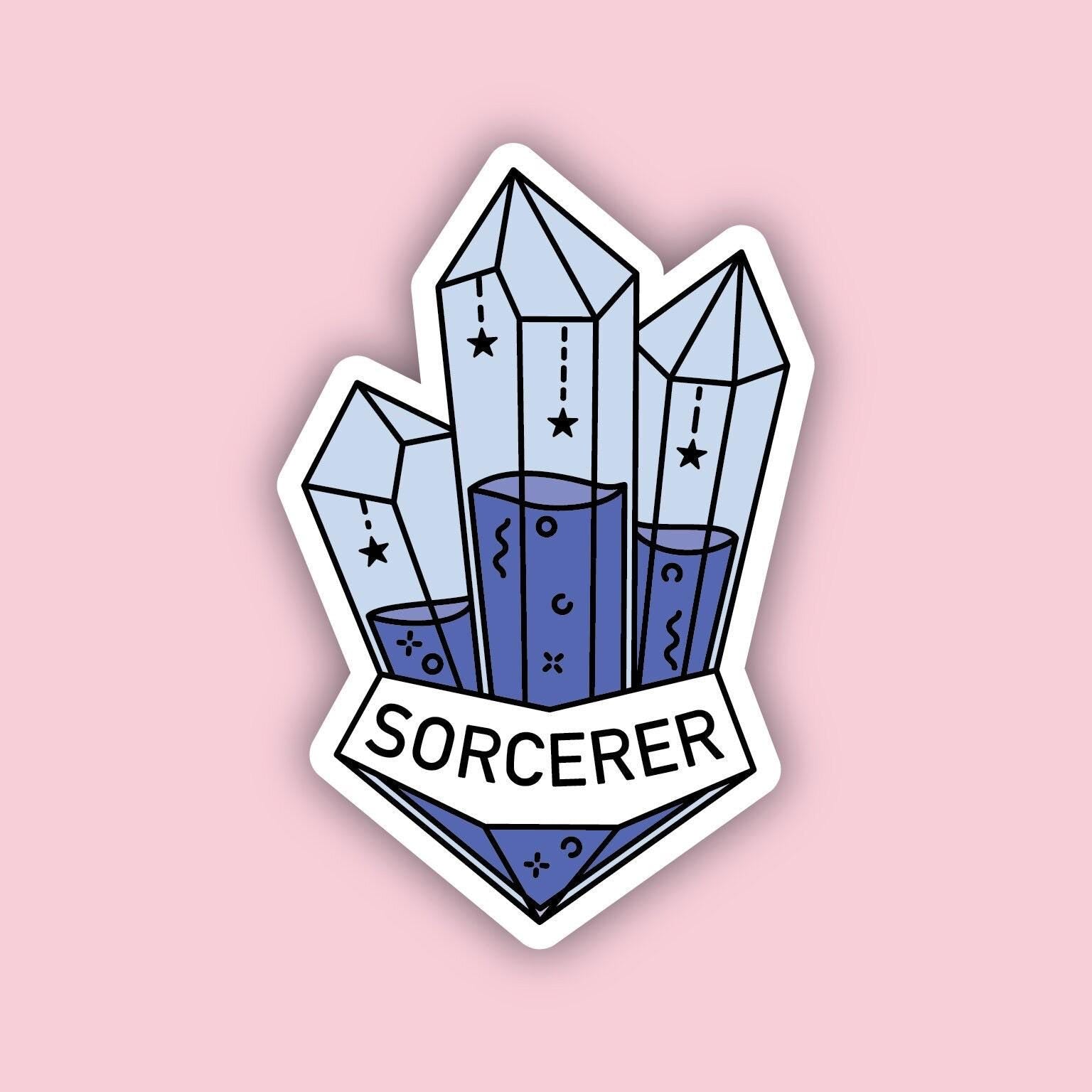Sorcerer Vessel Sticker, D&D sticker