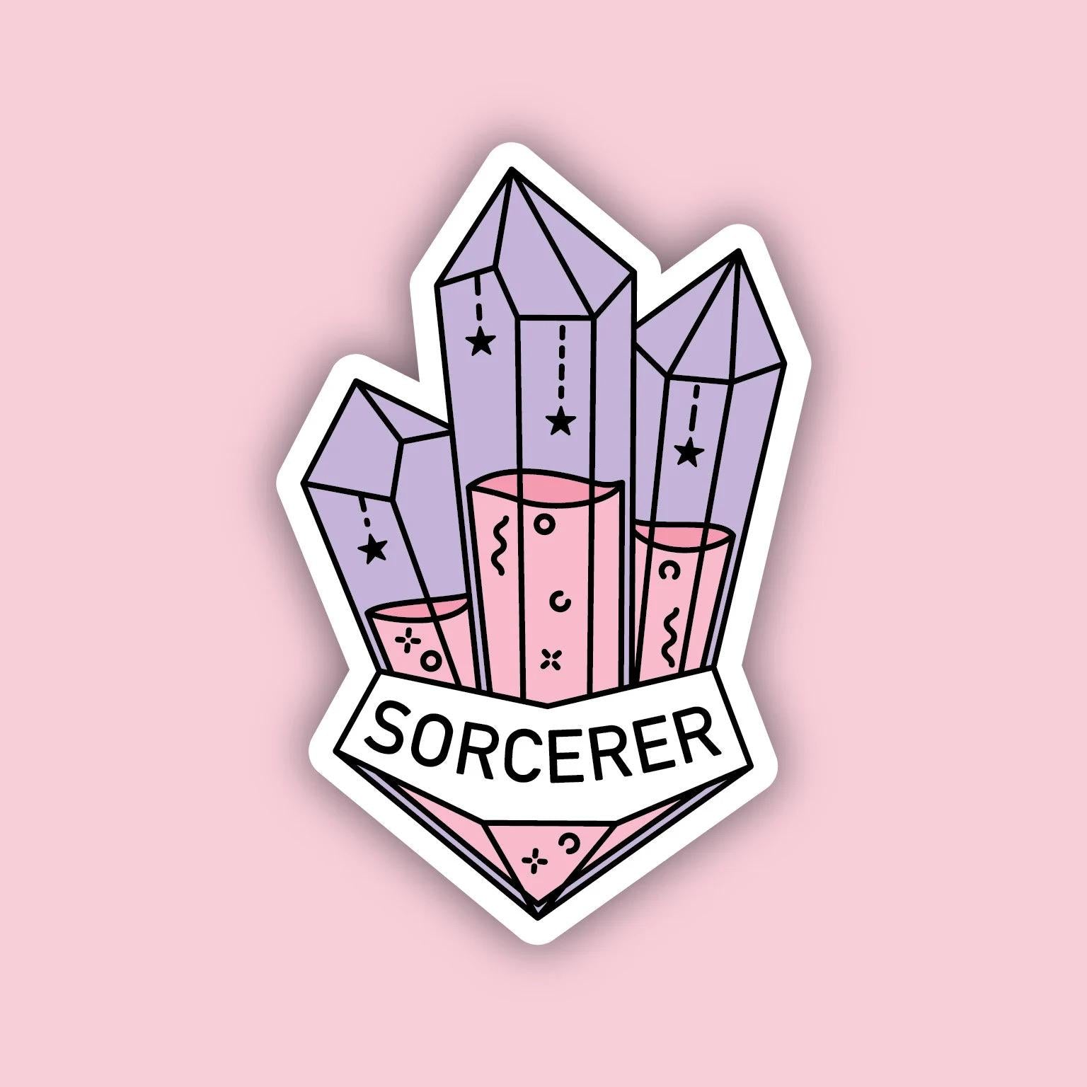 Sorcerer Vessel Sticker, D&D sticker