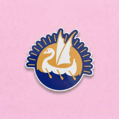 Swan of Dol Amroth Sticker