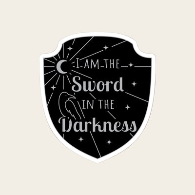 Sword in the Darkness Sticker