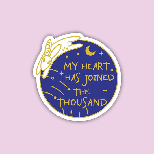 The Thousand Sticker, literary sticker