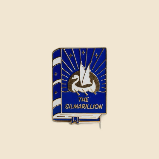 Titles of Middle Earth: The Silmarillion on cream background