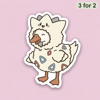 Togepi Goose Sticker