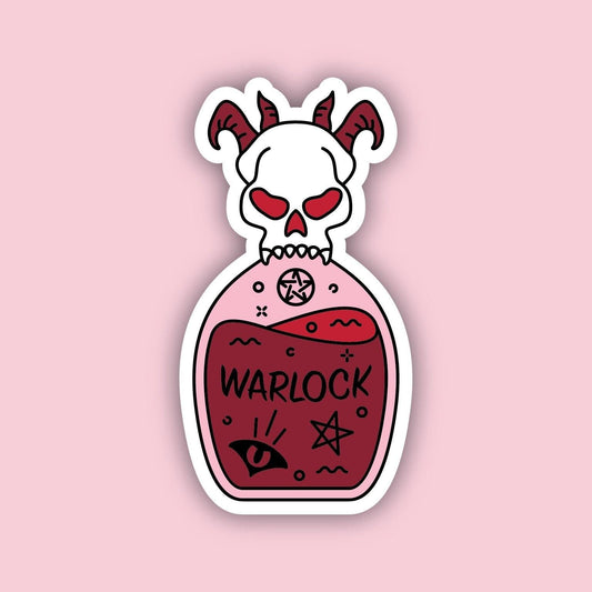Warlock Vessel Sticker, D&D sticker