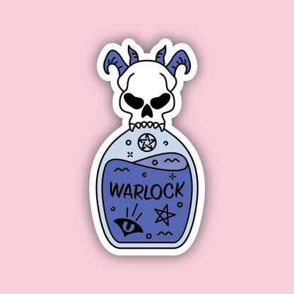 Warlock Vessel Sticker, D&D sticker