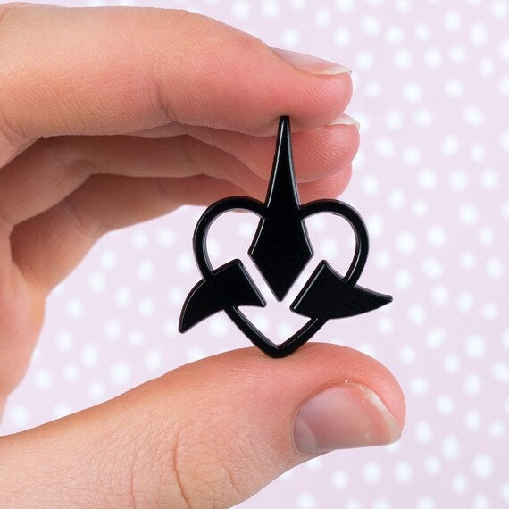 Warrior Race of Qo'noS, kawaii enamel pin