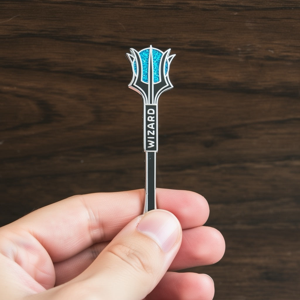 Wizard Staff, D&D enamel pin