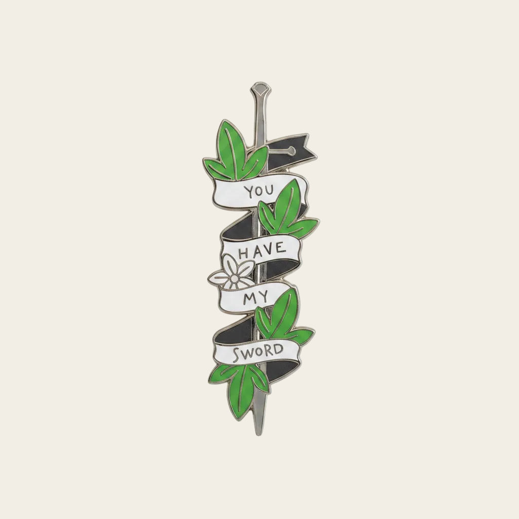 You Have My Sword, LOTR enamel pin